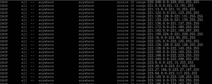 iptables